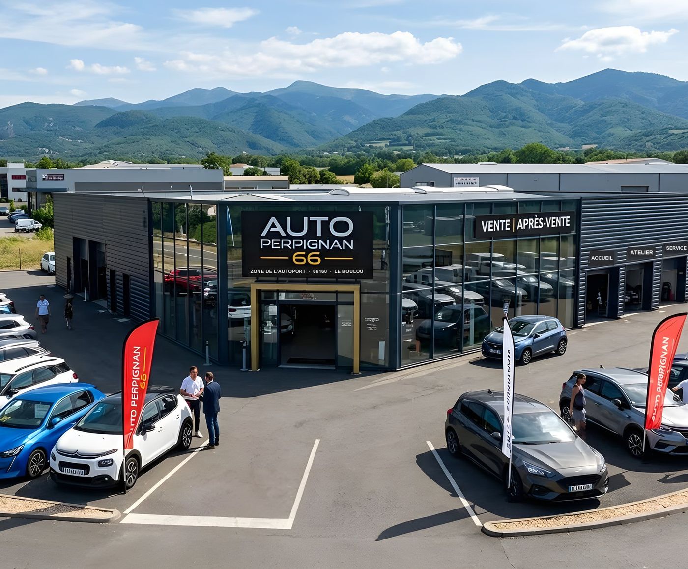 Showroom Auto Perpignan 66, Zone de l'Autoport au Boulou